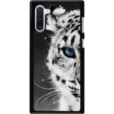 Hülle Samsung Galaxy Note 10 - White tiger blue eye