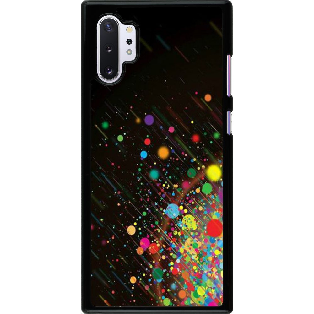 Coque Samsung Galaxy Note 10+ - Abstract bubule lines