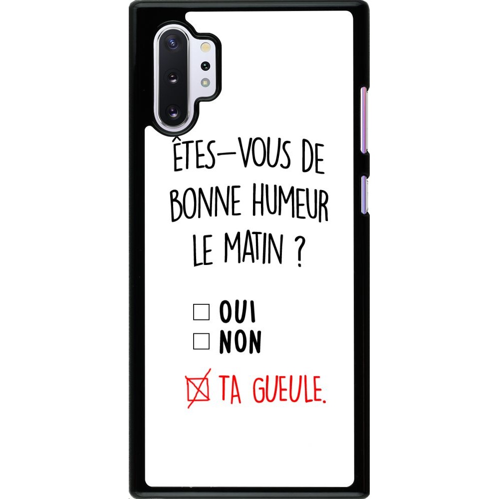 Hülle Samsung Galaxy Note 10+ - Bonne humeur matin