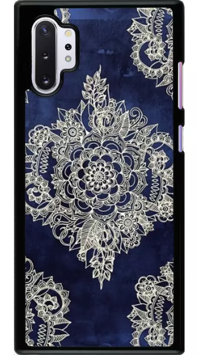 Coque Samsung Galaxy Note 10+ - Cream Flower Moroccan