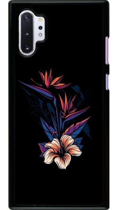 Coque Samsung Galaxy Note 10+ - Dark Flowers