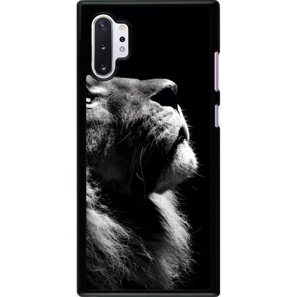 Coque Samsung Galaxy Note 10+ - Lion looking up
