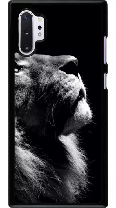 Coque Samsung Galaxy Note 10+ - Lion looking up