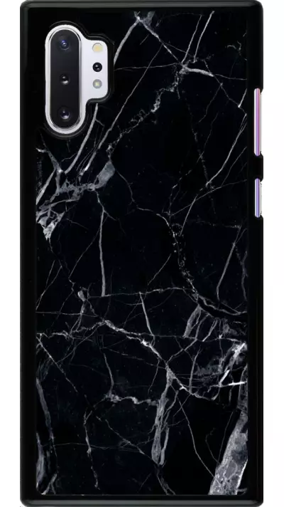 Coque Samsung Galaxy Note 10+ - Marble Black 01