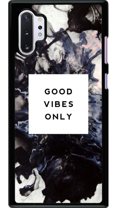 Coque Samsung Galaxy Note 10+ - Marble Good Vibes Only