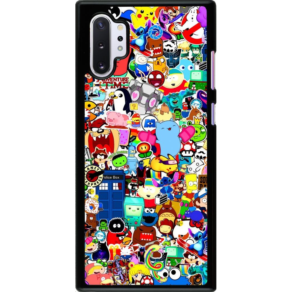 Coque Samsung Galaxy Note 10+ - Mixed cartoons