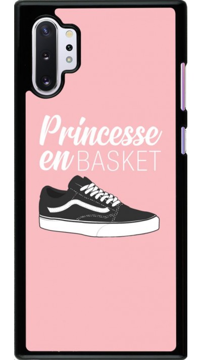 Coque Samsung Galaxy Note 10+ - princesse en basket