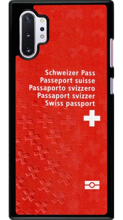 Coque Samsung Galaxy Note 10+ - Swiss Passport