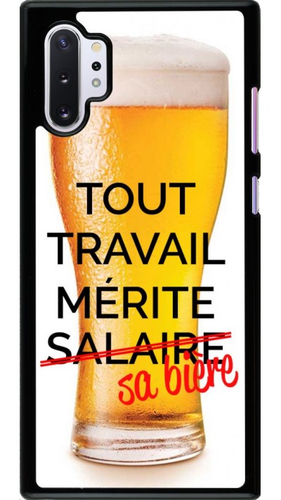 Coque Samsung Galaxy Note 10+ - Tout travail mérite sa bière