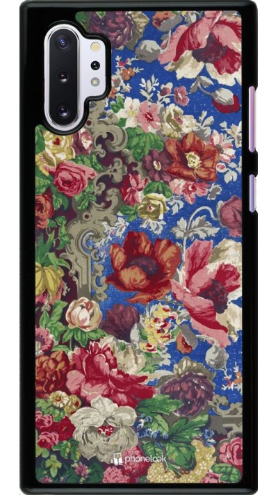 Coque Samsung Galaxy Note 10+ - Vintage Art Flowers