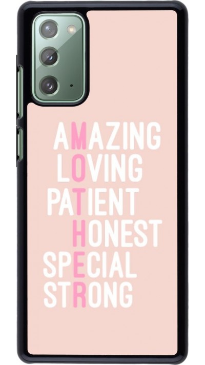 Coque Samsung Galaxy Note 20 - Amazing Mom 2022