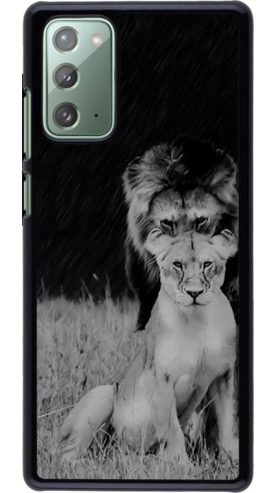 Coque Samsung Galaxy Note 20 - Angry lions
