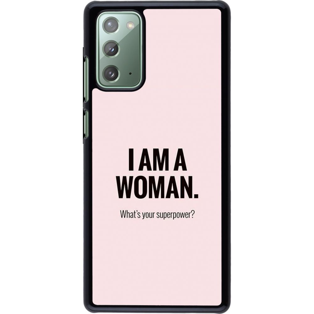 Coque Samsung Galaxy Note 20 - I am a woman