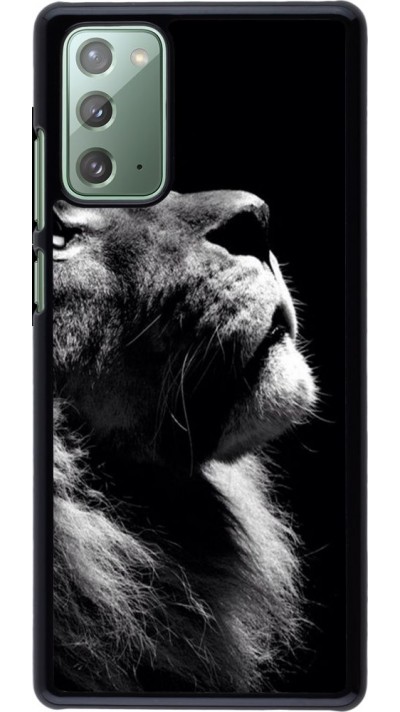 Coque Samsung Galaxy Note 20 - Lion looking up