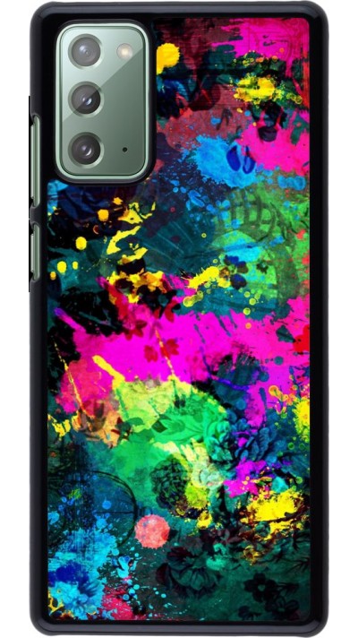 Coque Samsung Galaxy Note 20 - splash paint