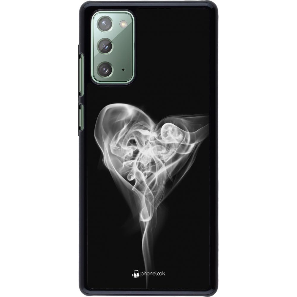Hülle Samsung Galaxy Note 20 - Valentine 2022 Black Smoke