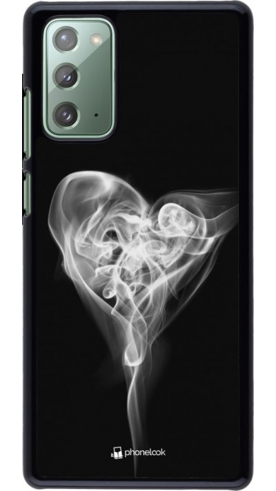 Hülle Samsung Galaxy Note 20 - Valentine 2022 Black Smoke