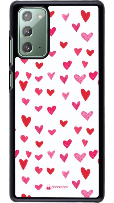 Coque Samsung Galaxy Note 20 - Valentine 2022 Many pink hearts