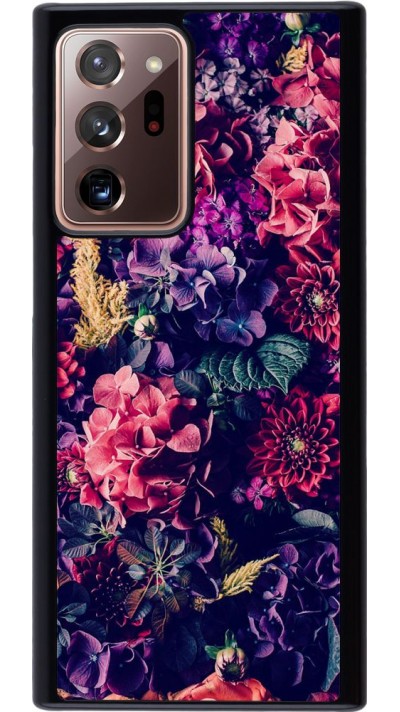 Coque Samsung Galaxy Note 20 Ultra - Flowers Dark
