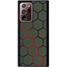 Coque Samsung Galaxy Note 20 Ultra - Geometric Line red