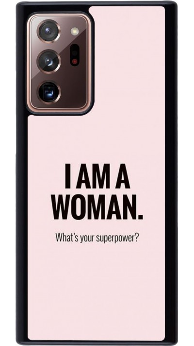 Coque Samsung Galaxy Note 20 Ultra - I am a woman