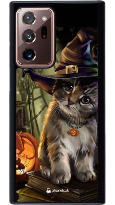 Coque Samsung Galaxy Note 20 Ultra - Halloween 21 Witch cat