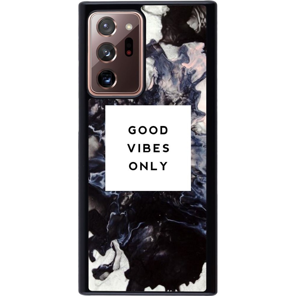Coque Samsung Galaxy Note 20 Ultra - Marble Good Vibes Only
