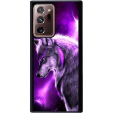 Hülle Samsung Galaxy Note 20 Ultra - Purple Sky Wolf