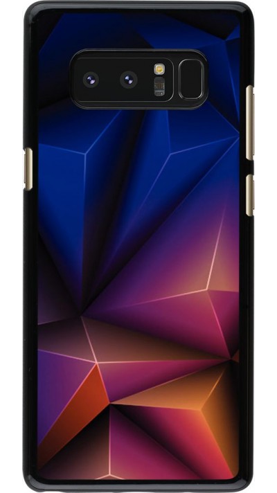 Hülle Samsung Galaxy Note8 - Abstract Triangles 