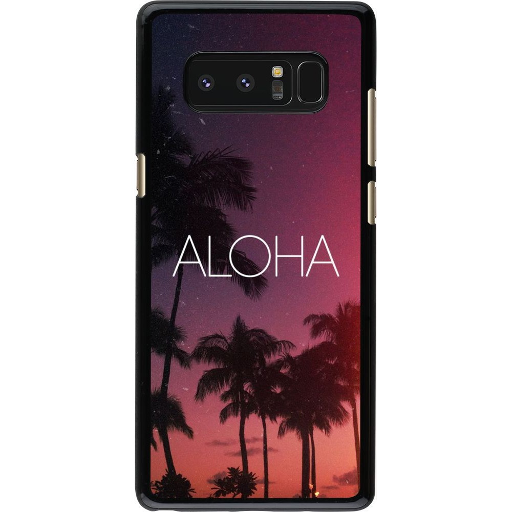 Hülle Samsung Galaxy Note8 - Aloha Sunset Palms
