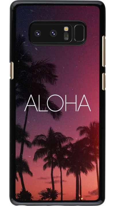 Hülle Samsung Galaxy Note8 - Aloha Sunset Palms