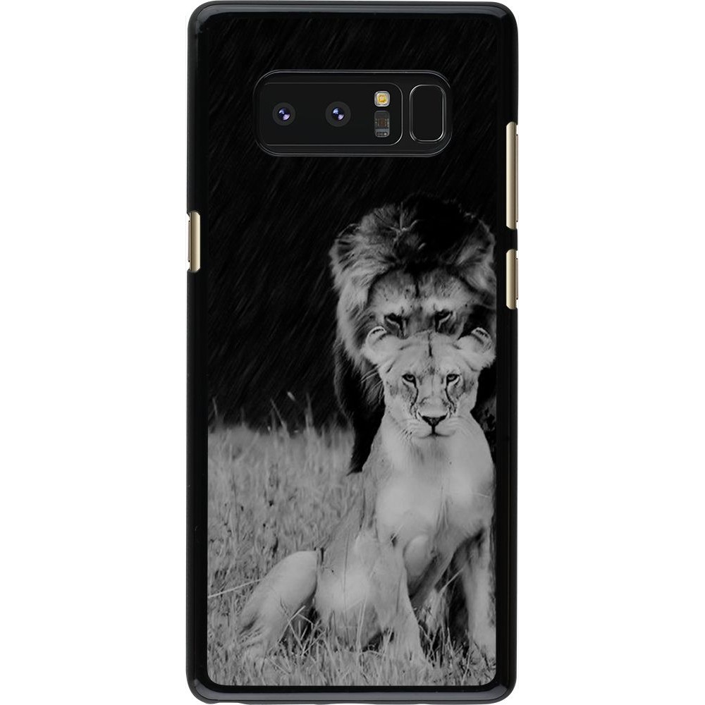 Hülle Samsung Galaxy Note 8 - Angry lions