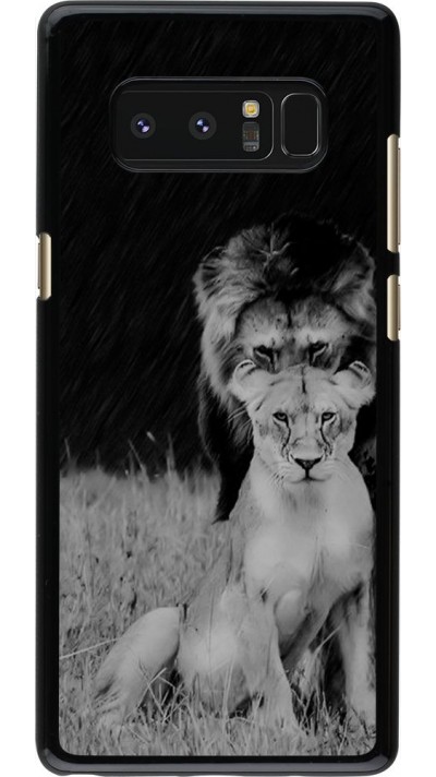Hülle Samsung Galaxy Note 8 - Angry lions