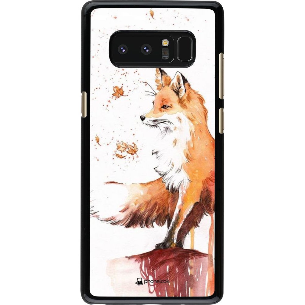 Coque Samsung Galaxy Note8 - Autumn 21 Fox