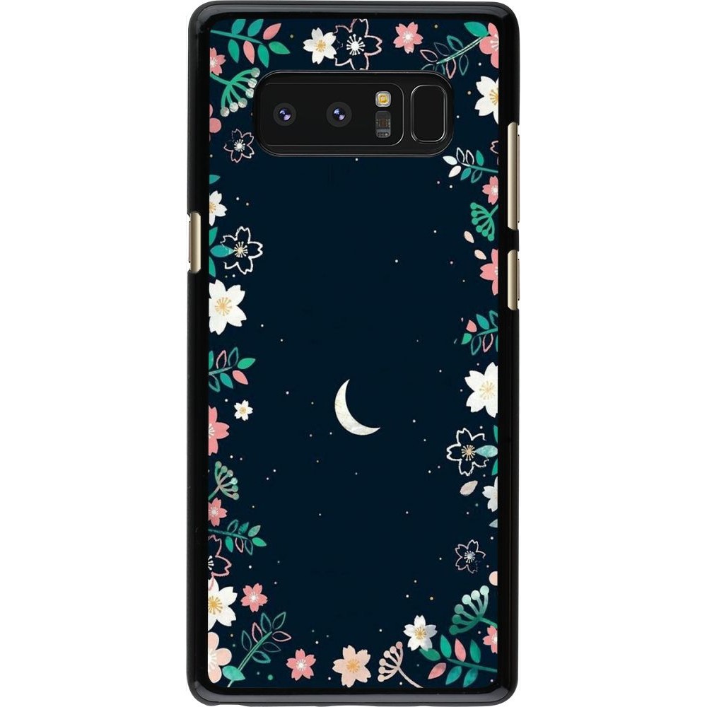 Coque Samsung Galaxy Note8 - Flowers space