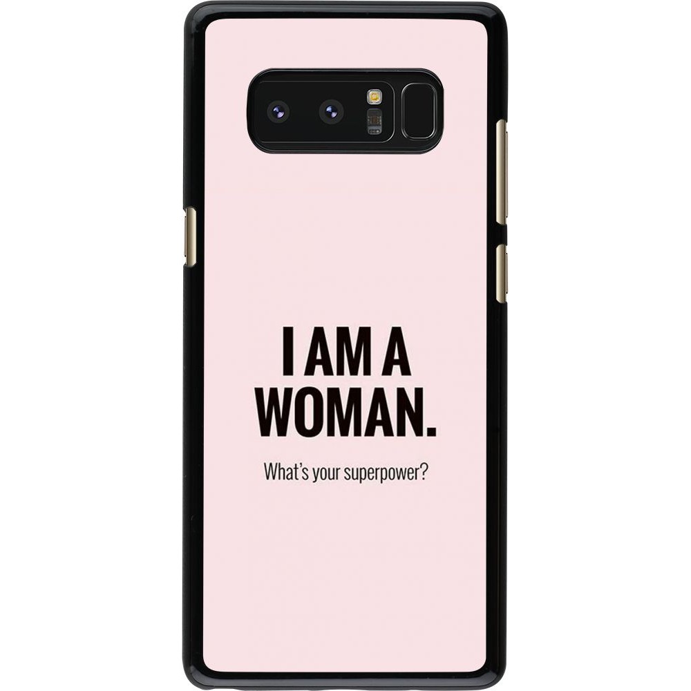 Hülle Samsung Galaxy Note8 - I am a woman