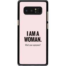 Hülle Samsung Galaxy Note8 - I am a woman