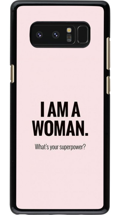 Coque Samsung Galaxy Note8 - I am a woman