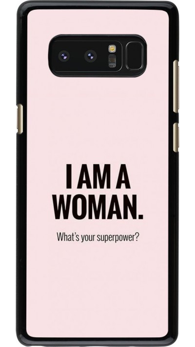 Hülle Samsung Galaxy Note8 - I am a woman