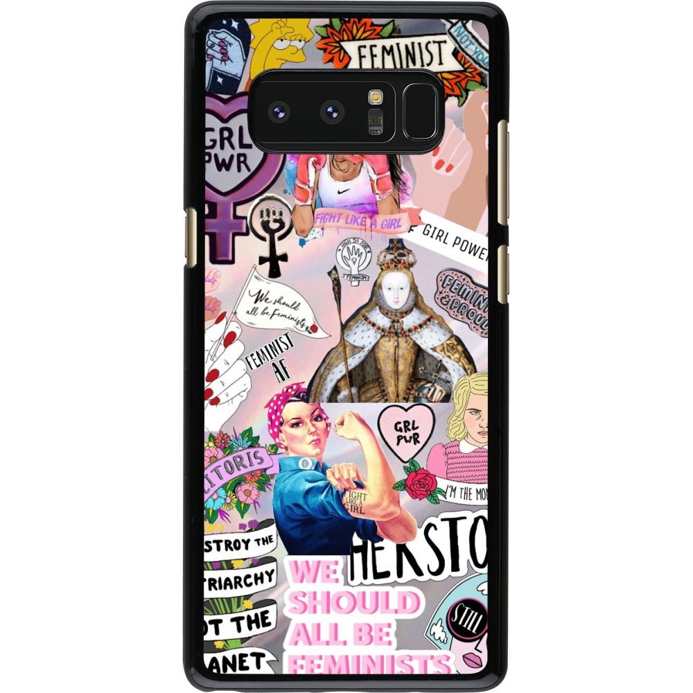 Coque Samsung Galaxy Note8 - Girl Power Collage