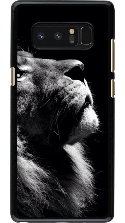 Hülle Samsung Galaxy Note 8 - Lion looking up