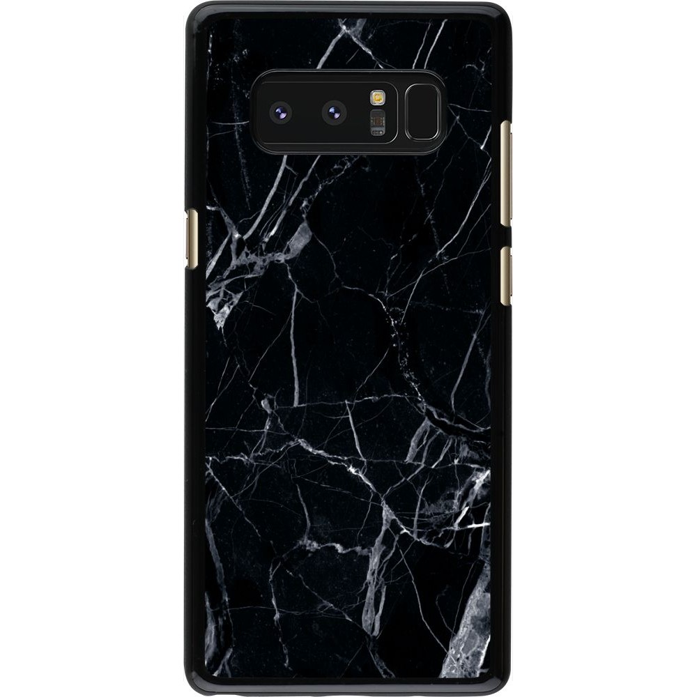 Hülle Samsung Galaxy Note 8 - Marble Black 01
