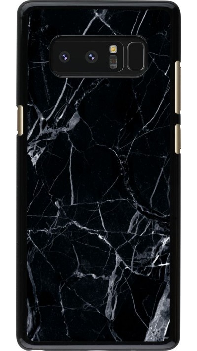 Hülle Samsung Galaxy Note 8 - Marble Black 01