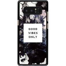 Hülle Samsung Galaxy Note 8 - Marble Good Vibes Only