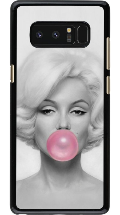 Hülle Samsung Galaxy Note 8 - Marilyn Bubble