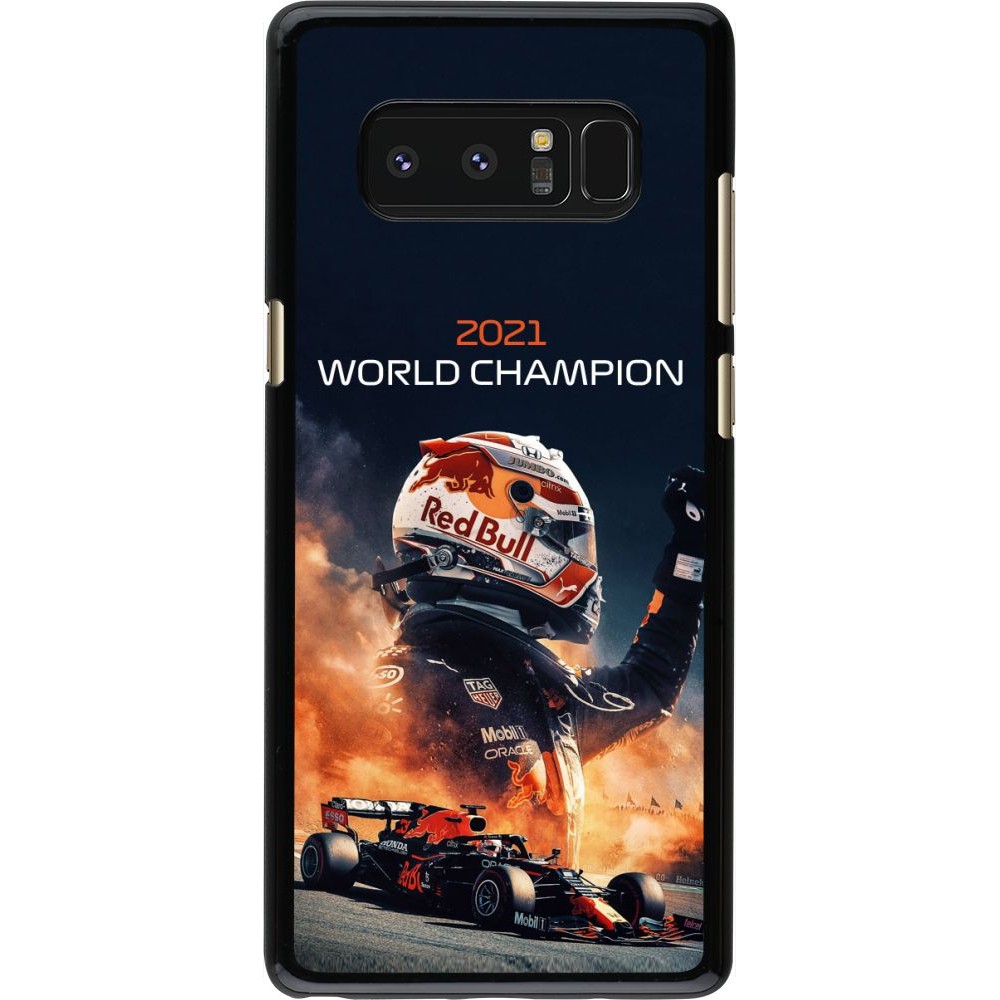 Hülle Samsung Galaxy Note8 - Max Verstappen 2021 World Champion