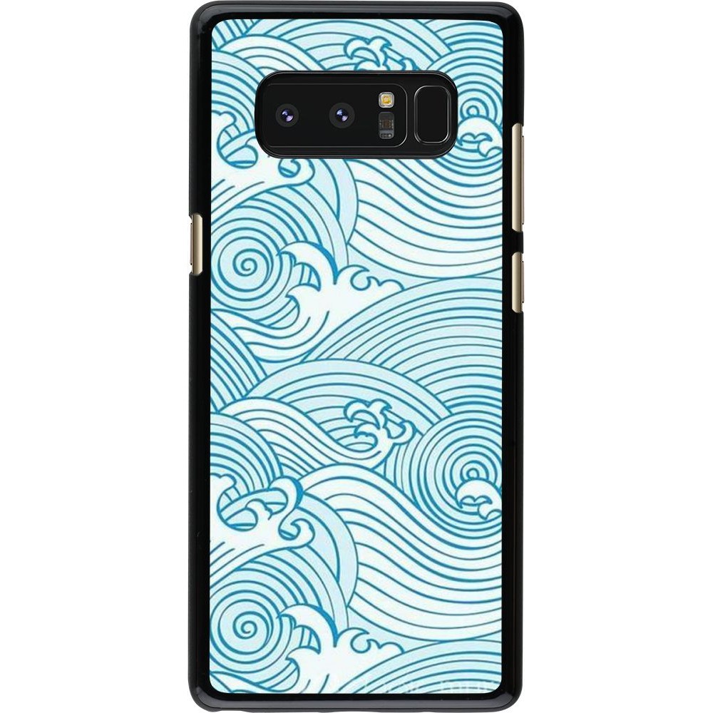 Hülle Samsung Galaxy Note8 - Ocean Waves