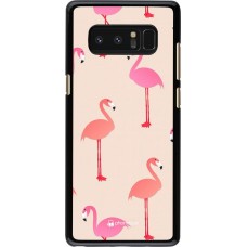 Hülle Samsung Galaxy Note8 - Pink Flamingos Pattern