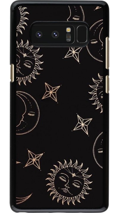 Coque Samsung Galaxy Note8 - Suns and Moons