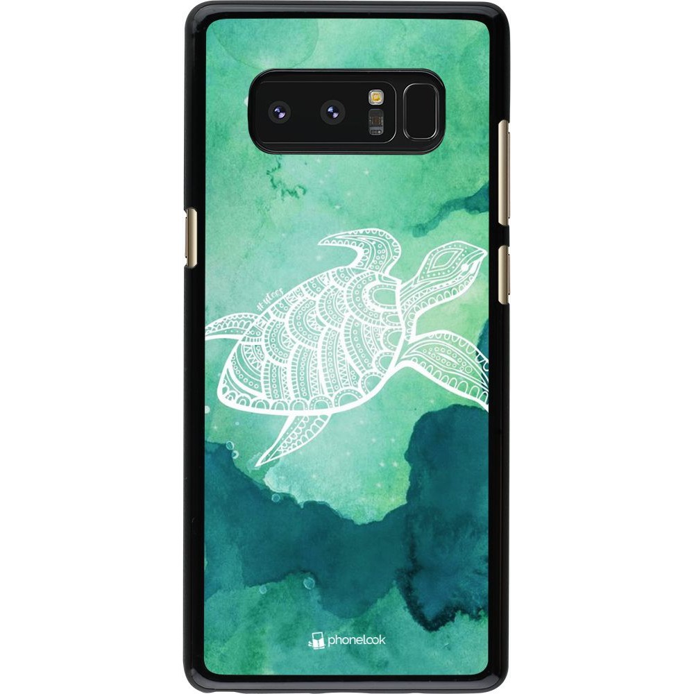 Hülle Samsung Galaxy Note8 - Turtle Aztec Watercolor